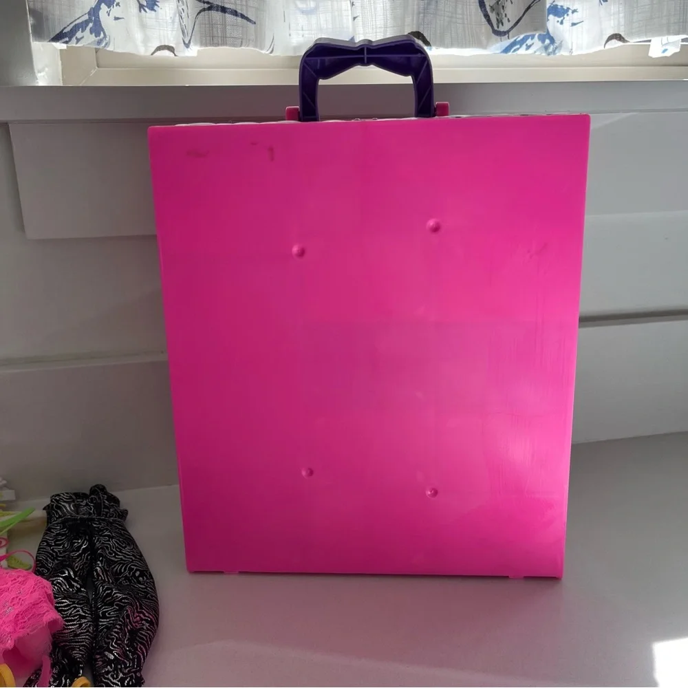 Huge Lot Vintage Barbie Closet Organizer Travel Case, Clothing Shoes Accessories - Picture 10 of 11